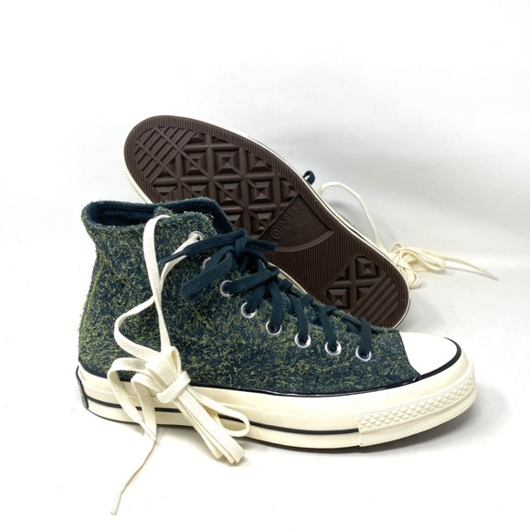 Converse Chuck 70 High Top Seaweed Women's Suede Sneakers Skate Size 172146C - Picture 4 of 8